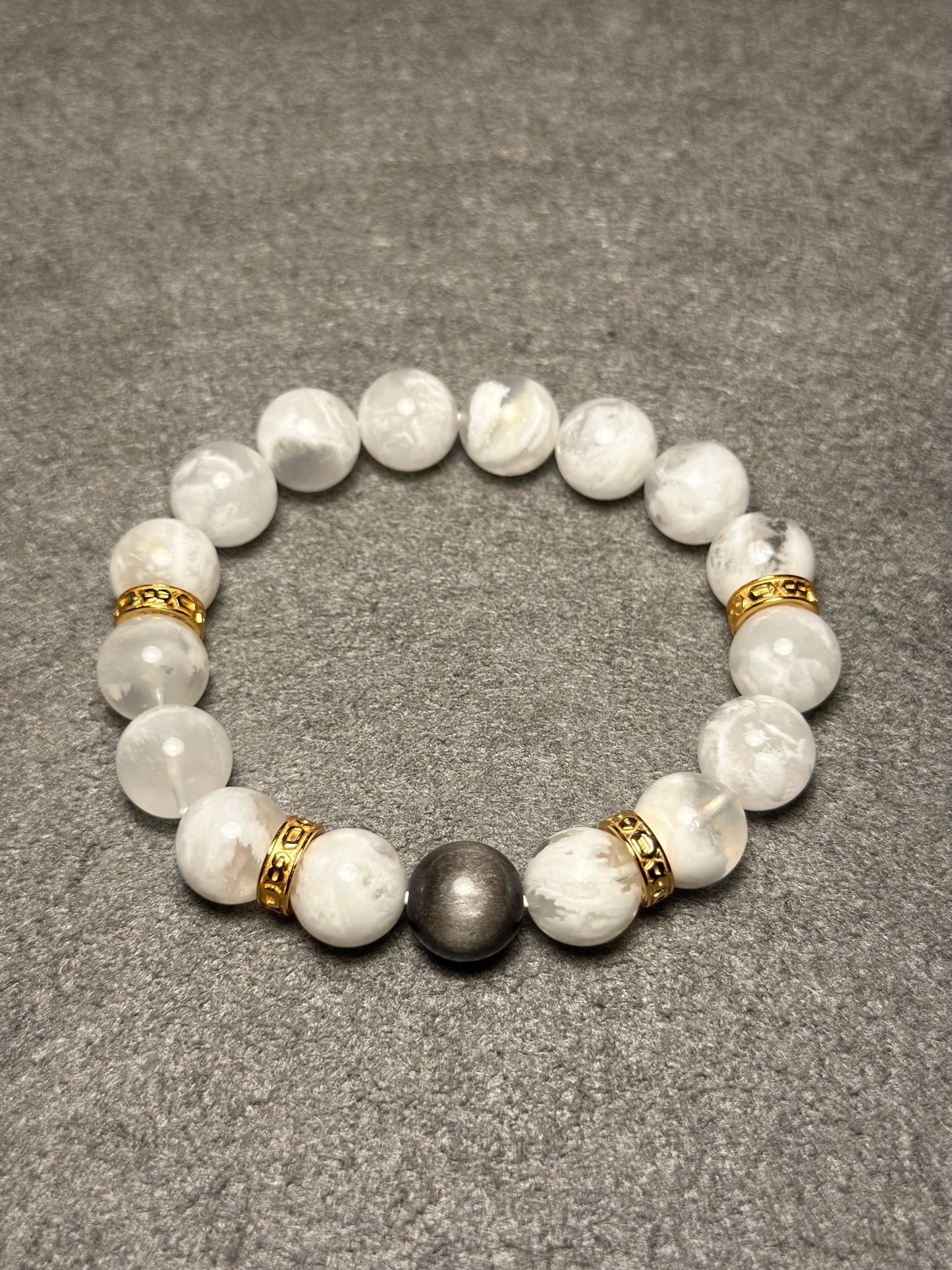 White Snowflake Phantom Energy Bracelet V3