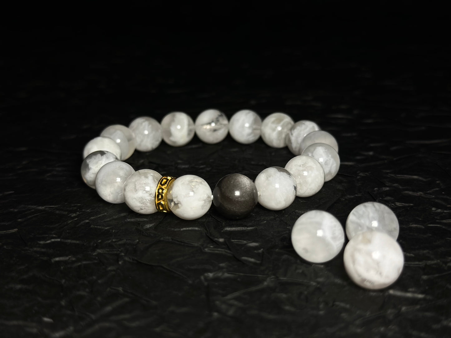 White Snowflake Phantom Energy Bracelet V4