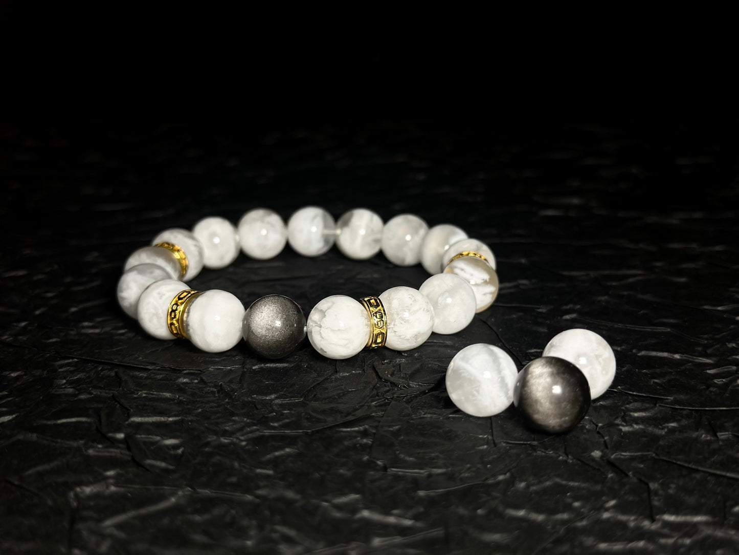 White Snowflake Phantom Energy Bracelet V3