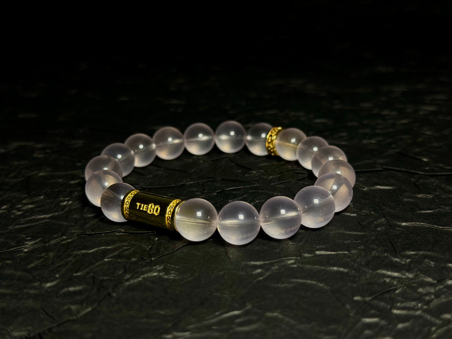 Starlight Rose Quartz Energy Bracelet V1