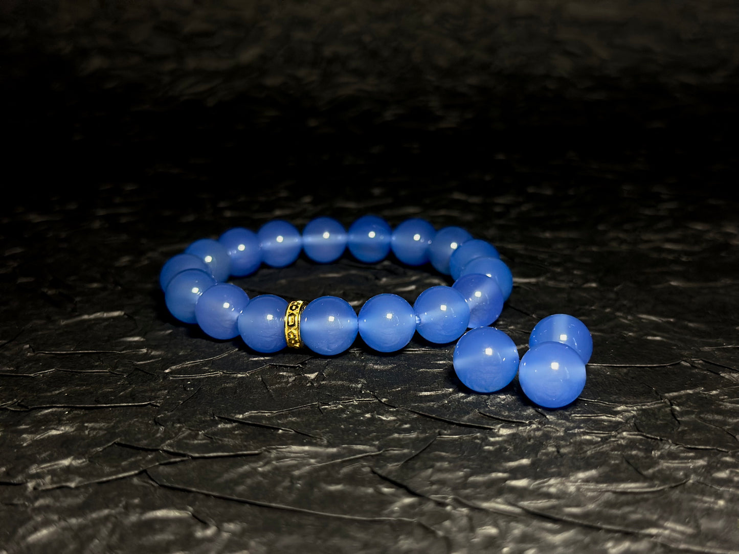 Blue Chalcedony Energy Bracelet V2