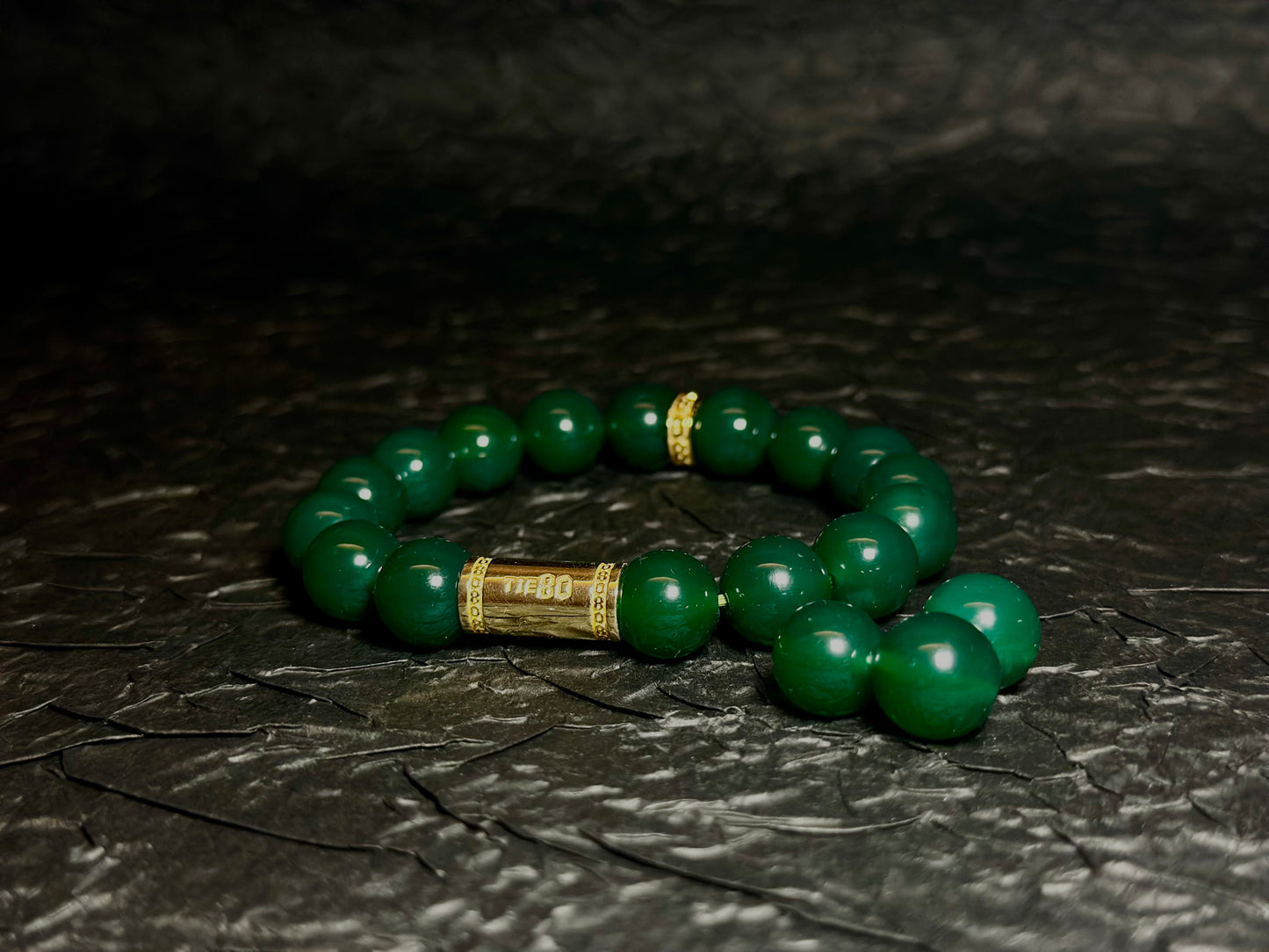 Green Chalcedony Energy Bracelet V1