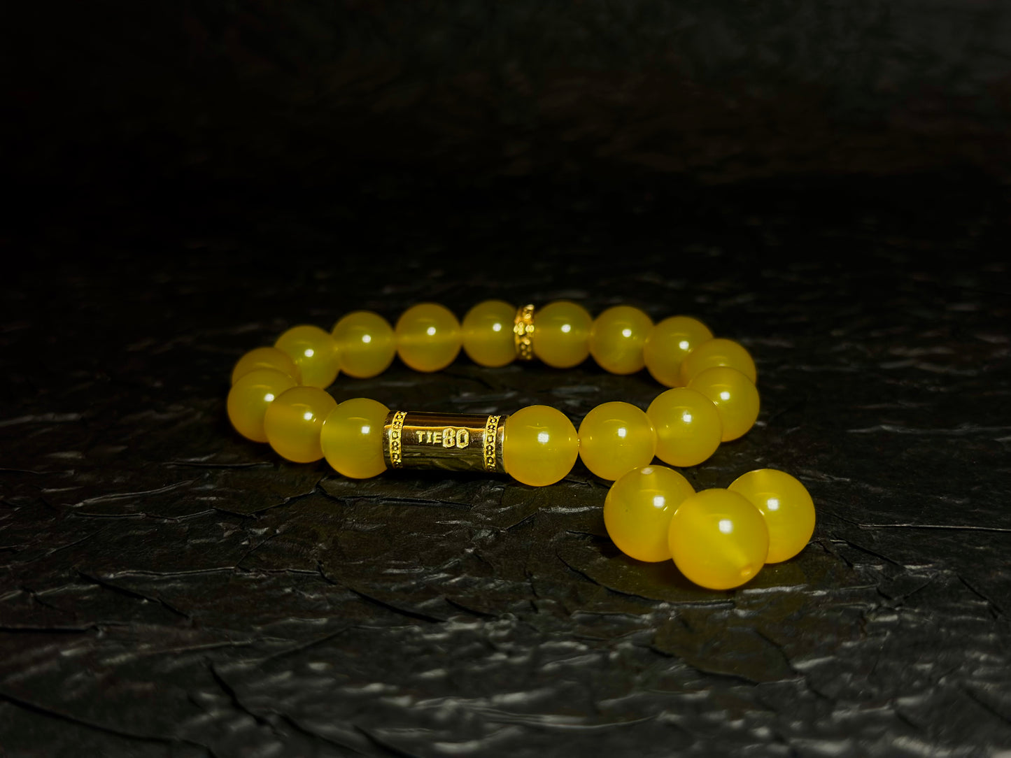 Yellow Chalcedony Energy Bracelet V1