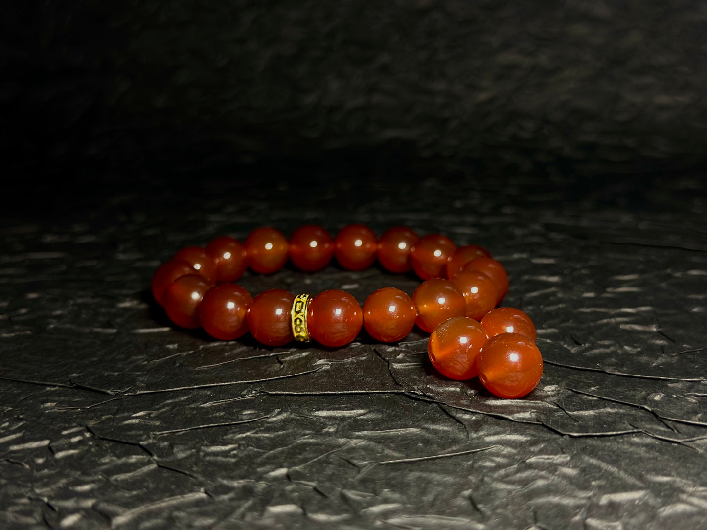 Red Chalcedony Energy Bracelet V2