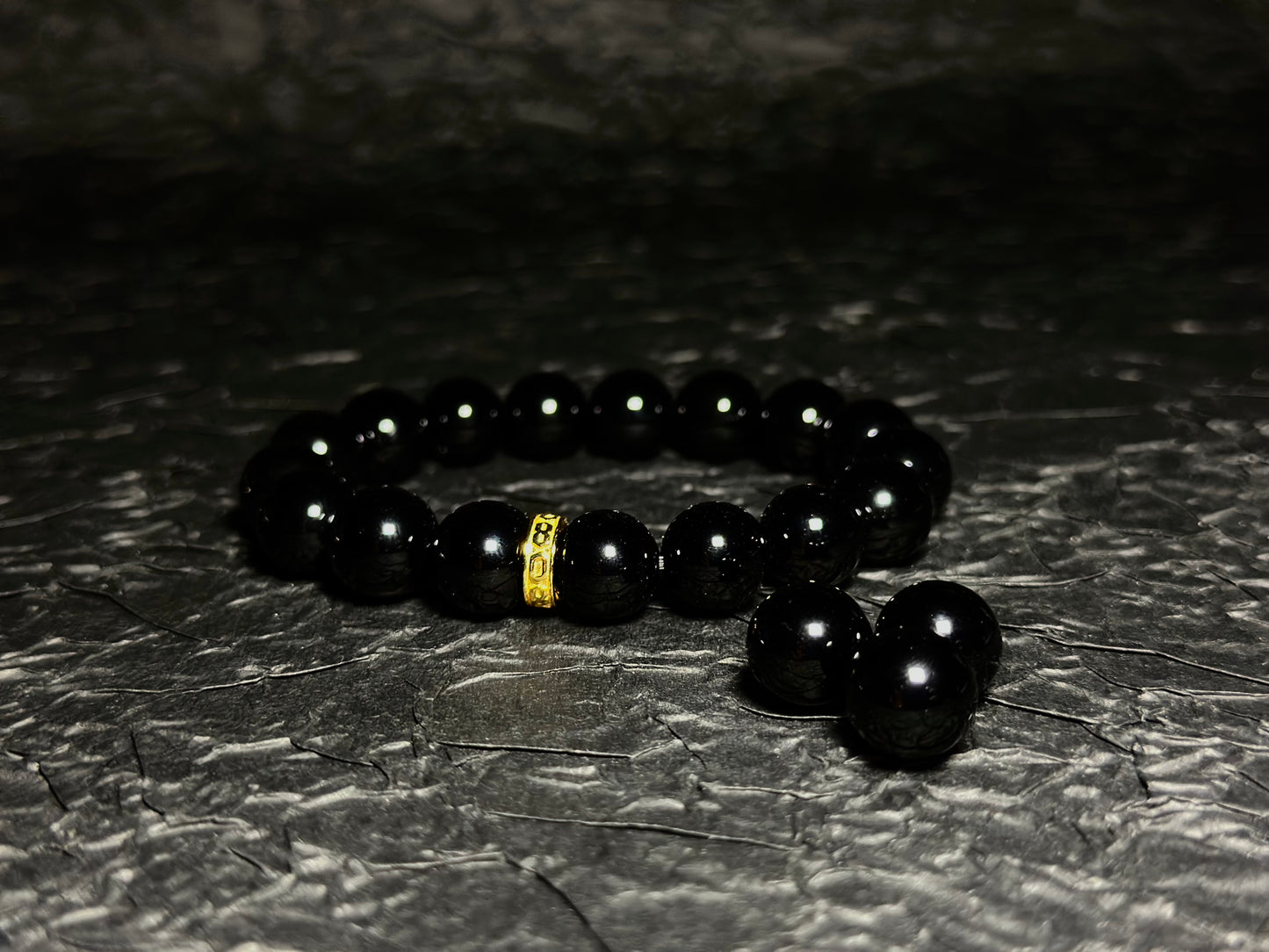 Black Chalcedony Energy Bracelet V2