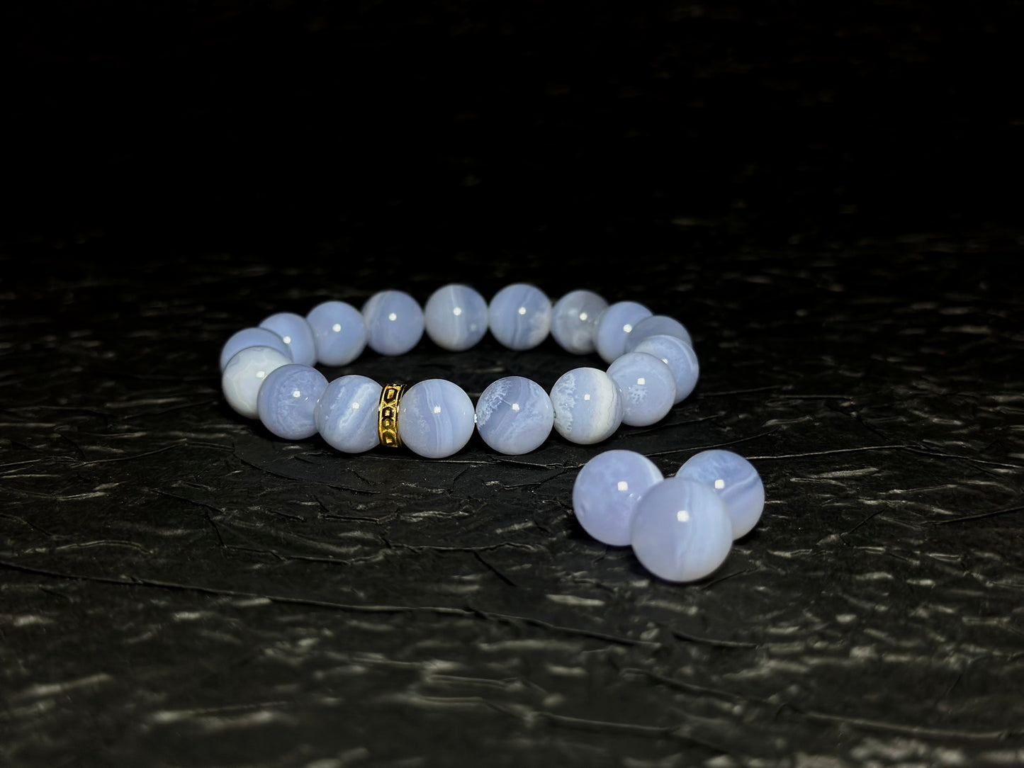 Purple Agate Energy Bracelet V2