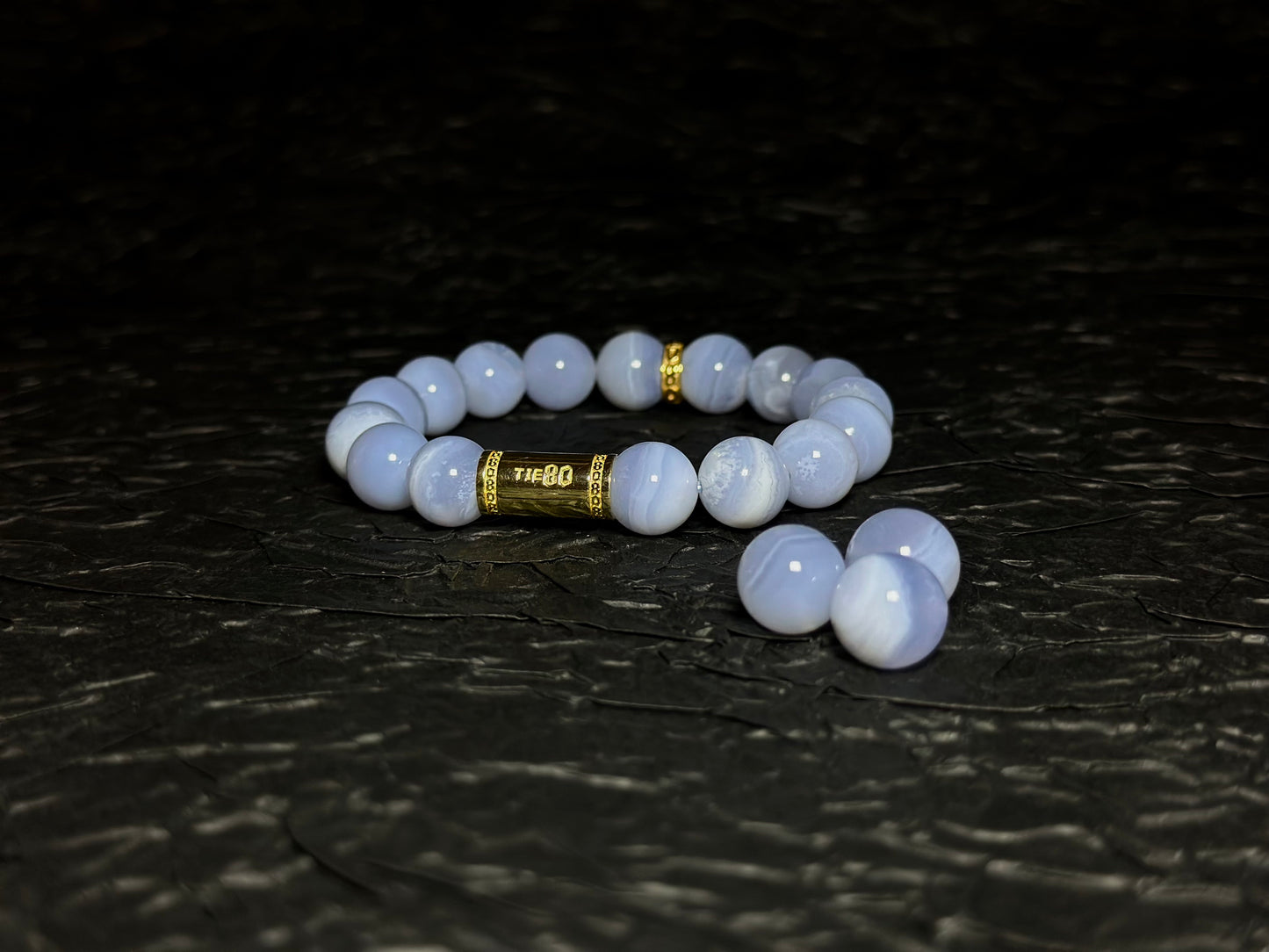 Purple Agate Energy Bracelet V1