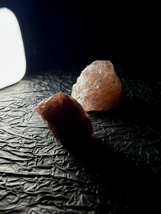 Strawberry Quartz Energy Raw Pieces