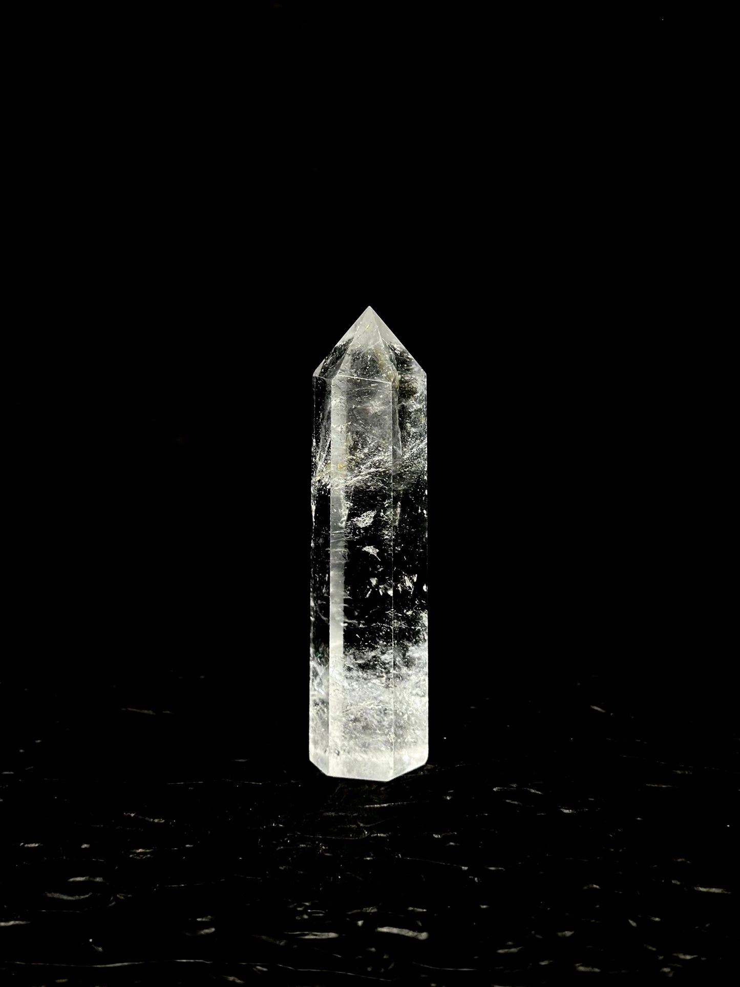 Clear Quartz Energy Tower